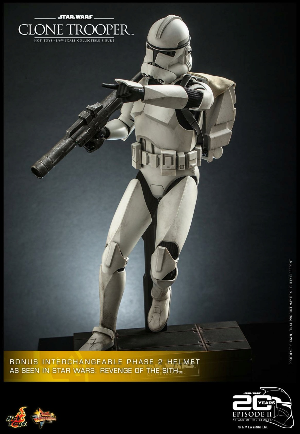 Star Wars Ep.II: Attack of the Clones - 1/6th scale Clone Trooper  Hot Toys Clone_96
