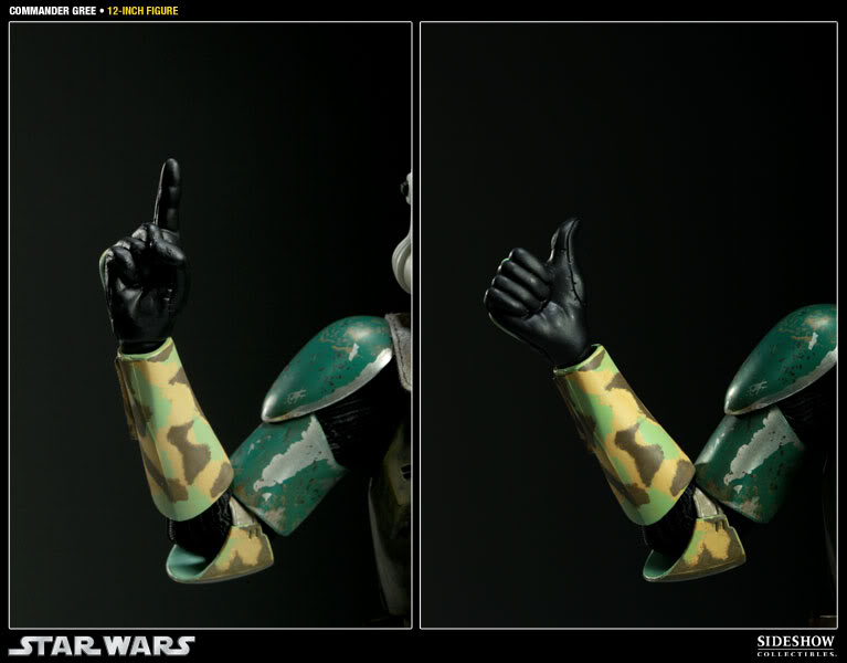 Commander Gree - 12 inch Figure - Star Wars Sideshow Collectibles Comman31