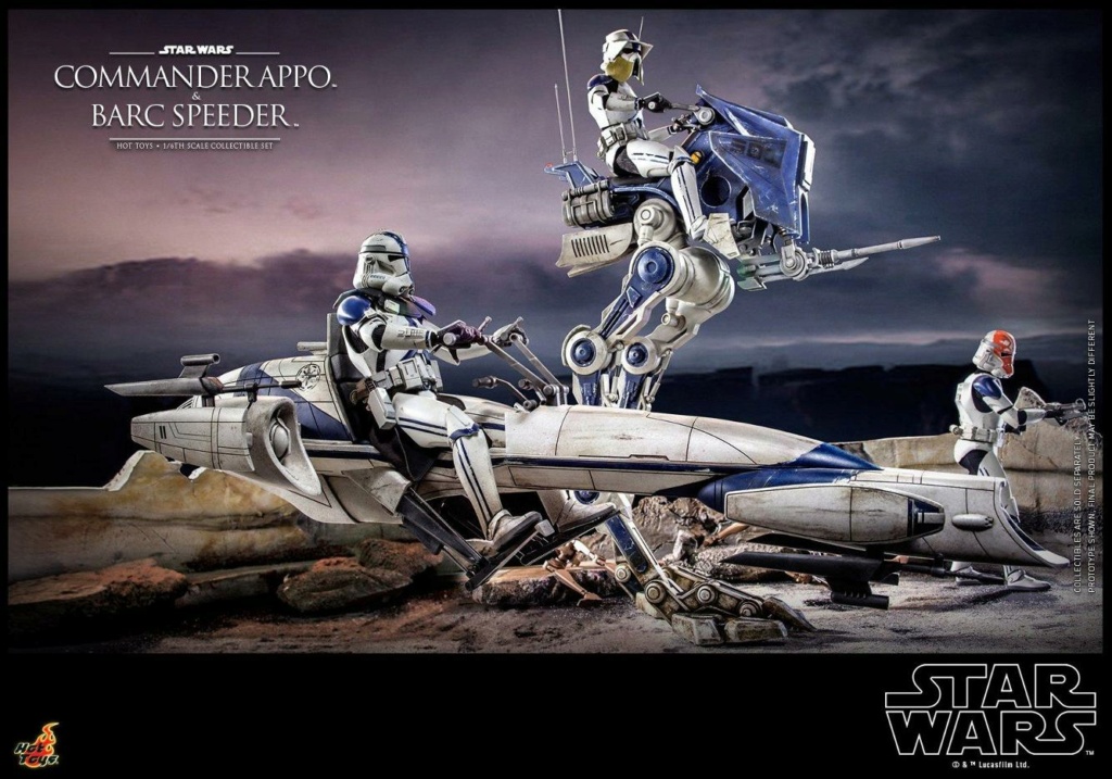 Star Wars: The Clone Wars - 1/6th scale Commander Appo and BARC Speeder Comman63