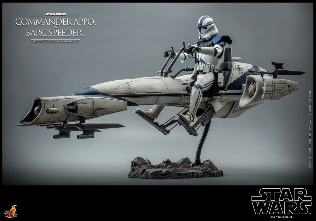 Star Wars: The Clone Wars - 1/6th scale Commander Appo and BARC Speeder Comman69