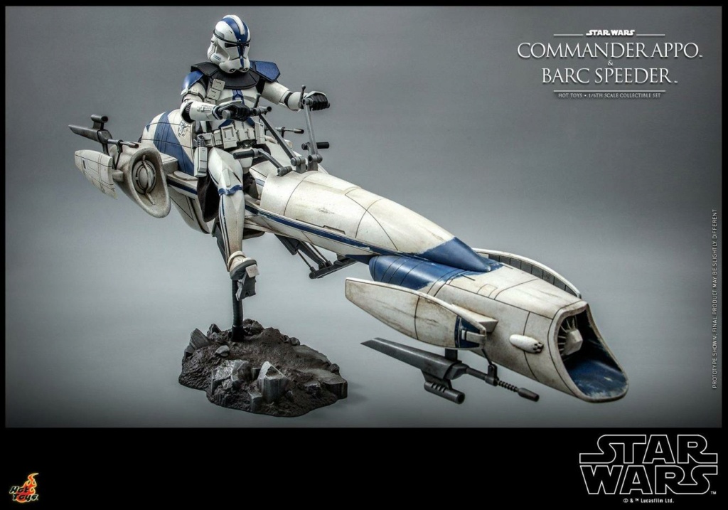 Star Wars: The Clone Wars - 1/6th scale Commander Appo and BARC Speeder Comman70