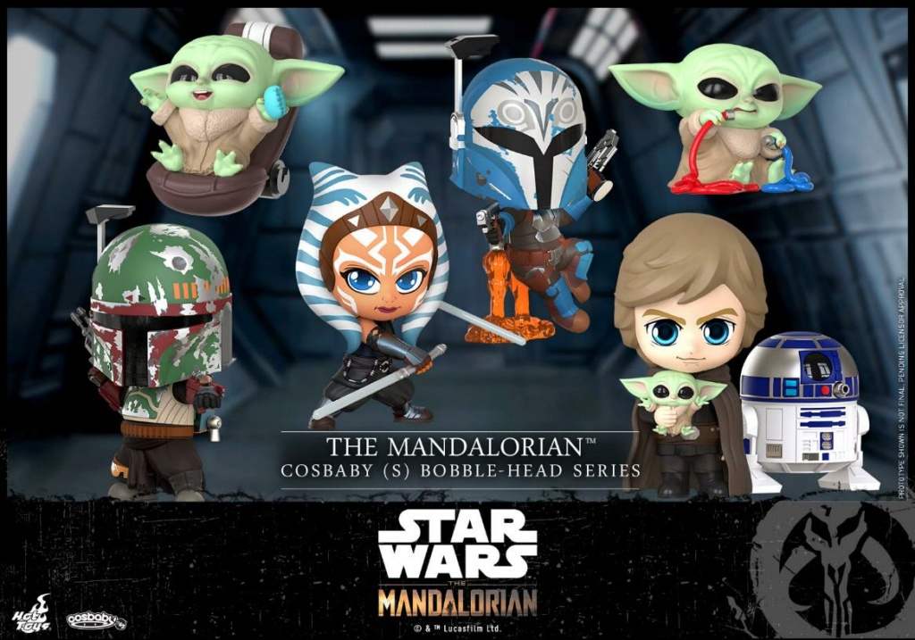 Star Wars The Mandalorian - Cosbaby Bobble-Head - Hot Toys Cosbab22