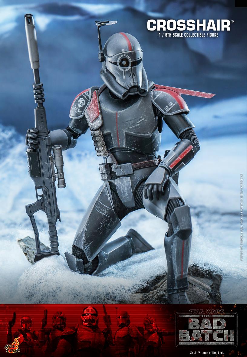 Star Wars: The Bad Batch - 1/6th scale Crosshair Collectible Figure - Hot T Crossh30