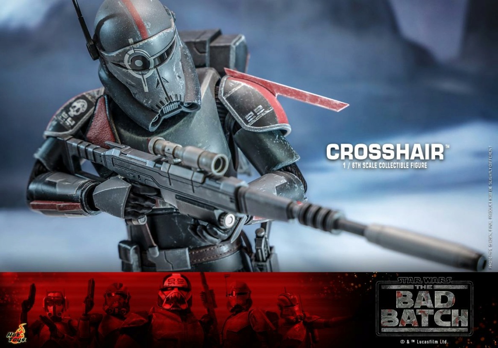 Star Wars: The Bad Batch - 1/6th scale Crosshair Collectible Figure - Hot T Crossh40