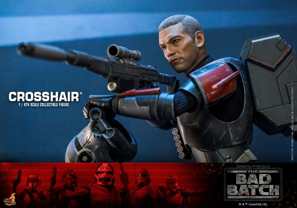Star Wars: The Bad Batch - 1/6th scale Crosshair Collectible Figure - Hot T Crossh41