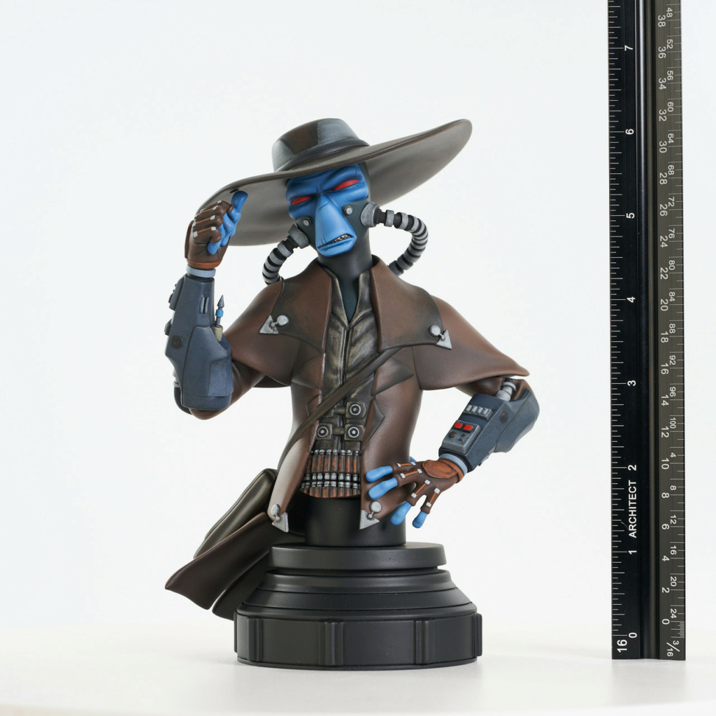 Star Wars: The Clone Wars - Cad Bane Animated Mini Bust - Gentle Giant. Cw_cad21