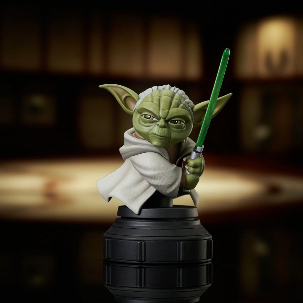 Yoda Animated 1/7 Scale Mini-Bust - Gentle Giant Cw_yod10