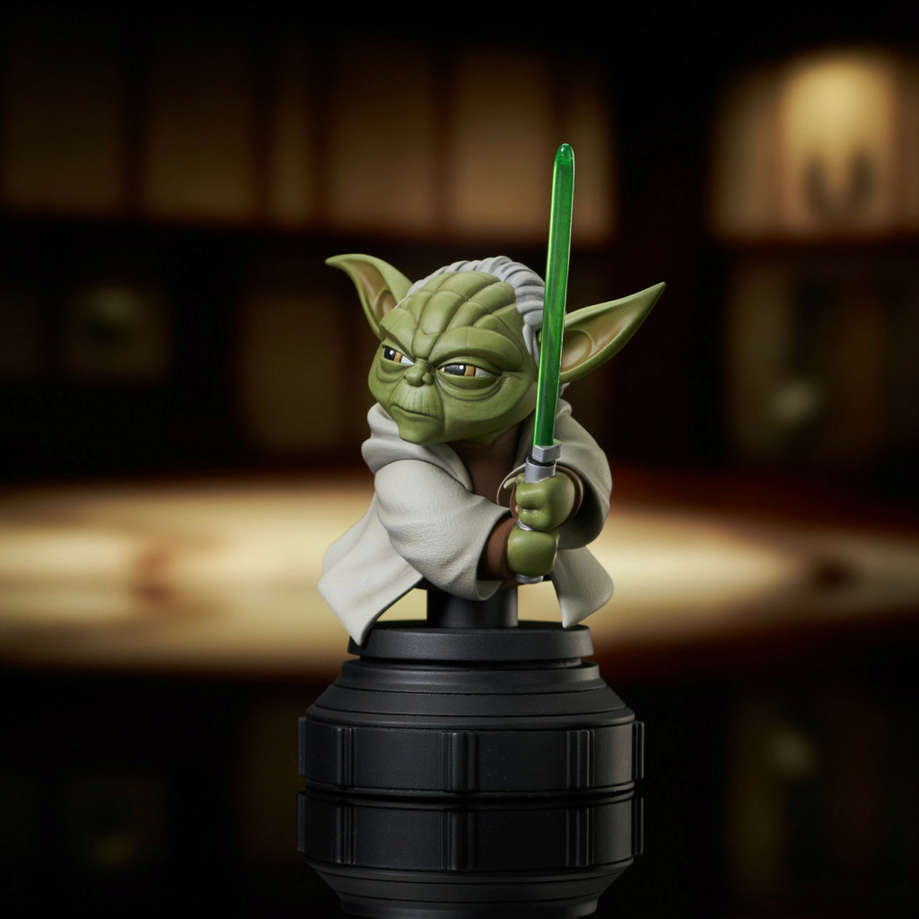 Yoda Animated 1/7 Scale Mini-Bust - Gentle Giant Cw_yod13