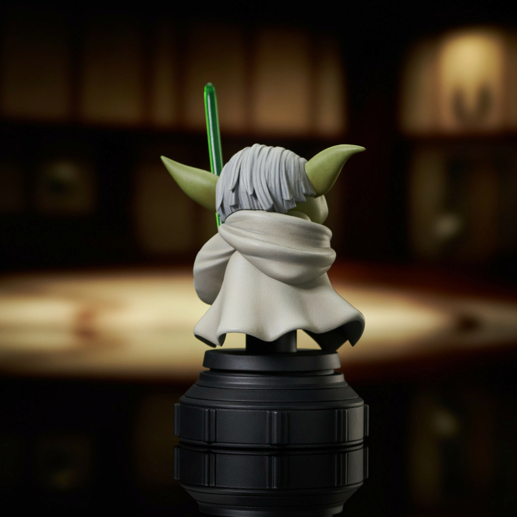 Yoda Animated 1/7 Scale Mini-Bust - Gentle Giant Cw_yod14