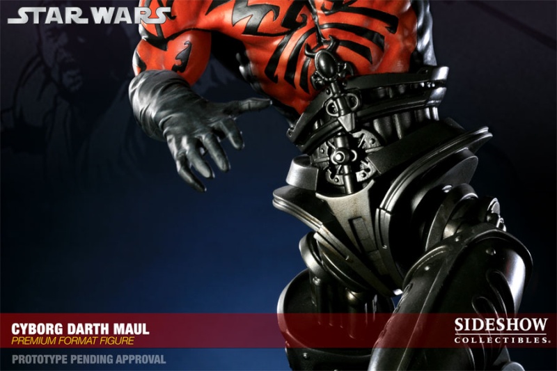 Cyborg Darth Maul - Premium Format Figure - Sideshow Cyborg11