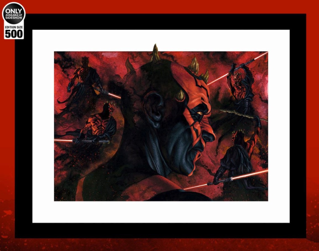 Artwork Star Wars Sideshow Darth Maul Dark Disciple Mythos  Dark_m10