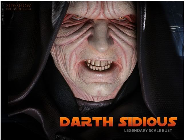 Sideshow - Darth Sidious Legendary Scale Bust – Star Wars  Darth371