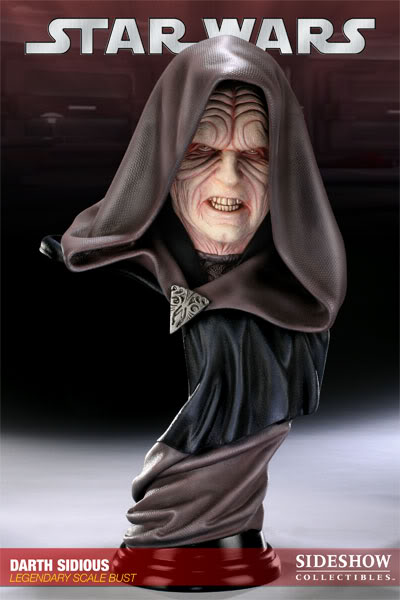 Sideshow - Darth Sidious Legendary Scale Bust – Star Wars  Darth372