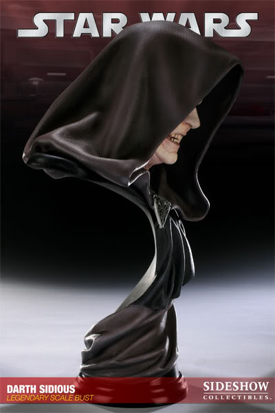 Sideshow - Darth Sidious Legendary Scale Bust – Star Wars Darth376