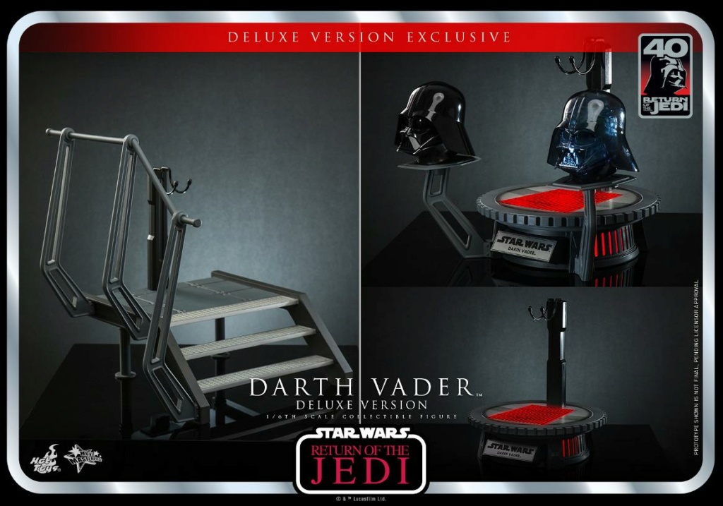 Darth Vader Collectible Figure (Epidoe Vi) Deluxe Version - Hot Toys Darth529