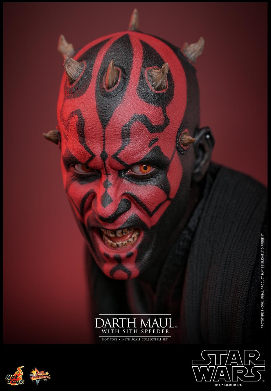 Darth Maul with Sith Speeder Collectible Set - Hot Toys Darth610