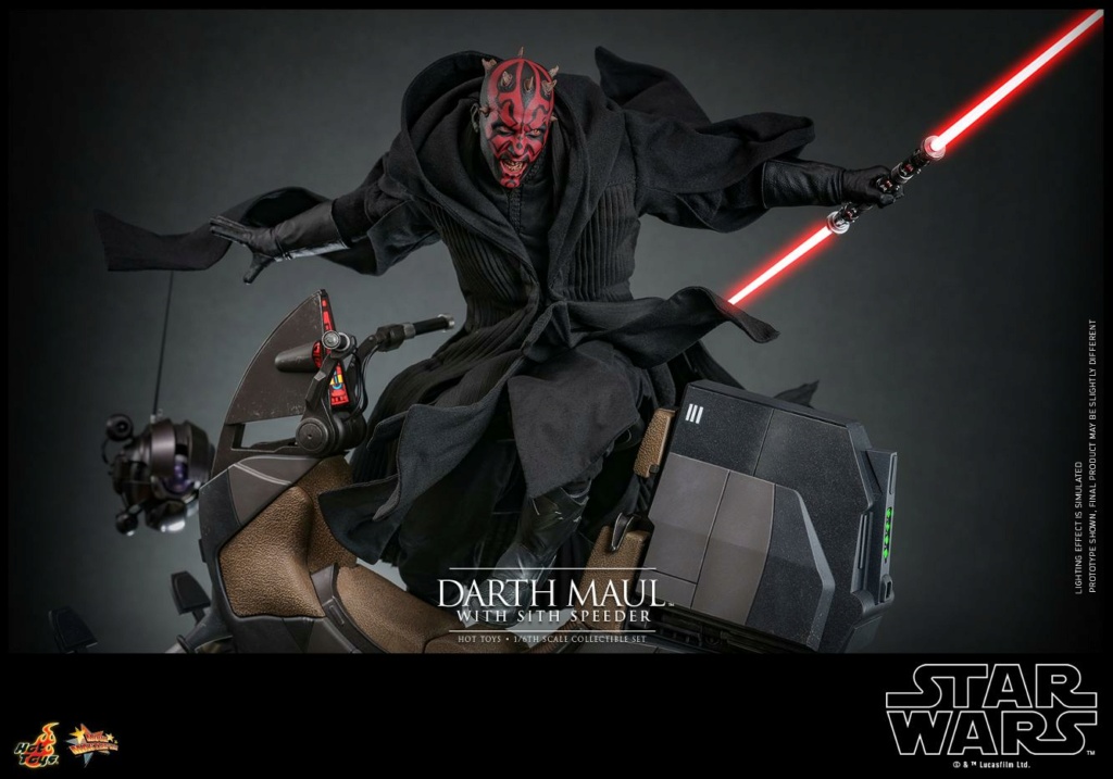 Darth Maul with Sith Speeder Collectible Set - Hot Toys Darth613