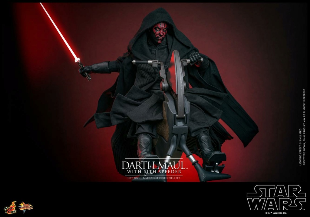 Darth Maul with Sith Speeder Collectible Set - Hot Toys Darth615