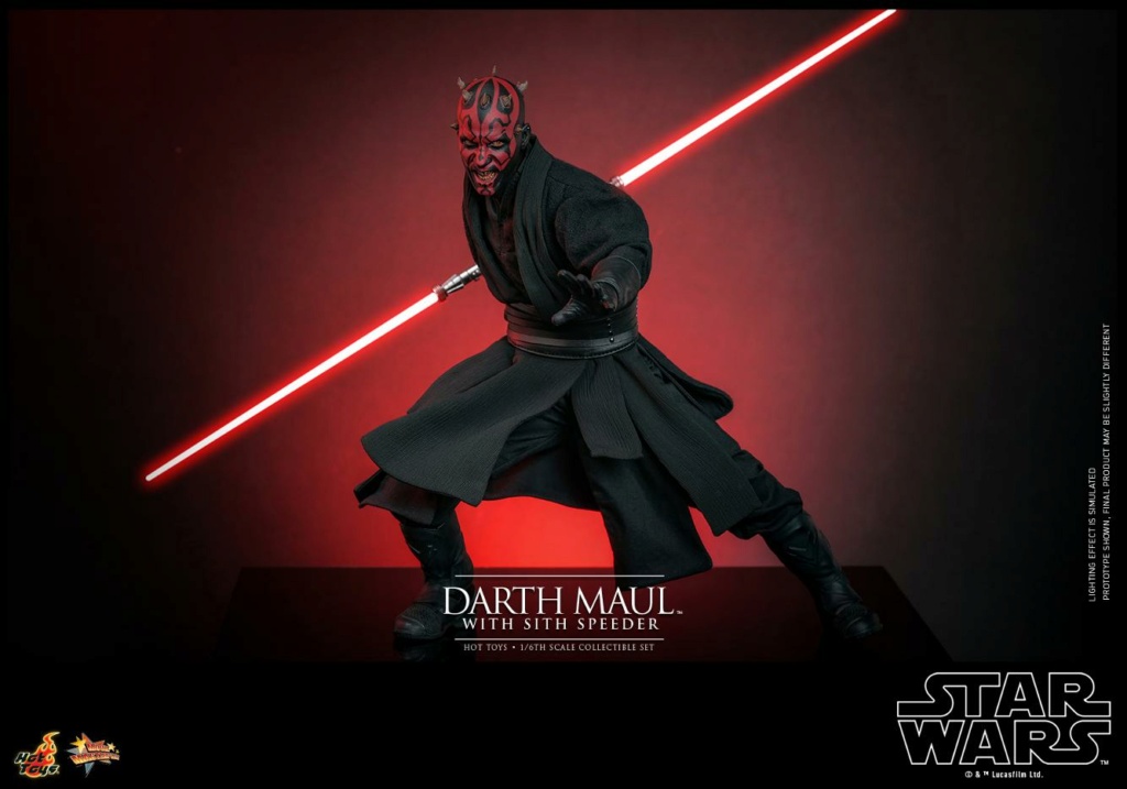 Darth Maul with Sith Speeder Collectible Set - Hot Toys Darth616