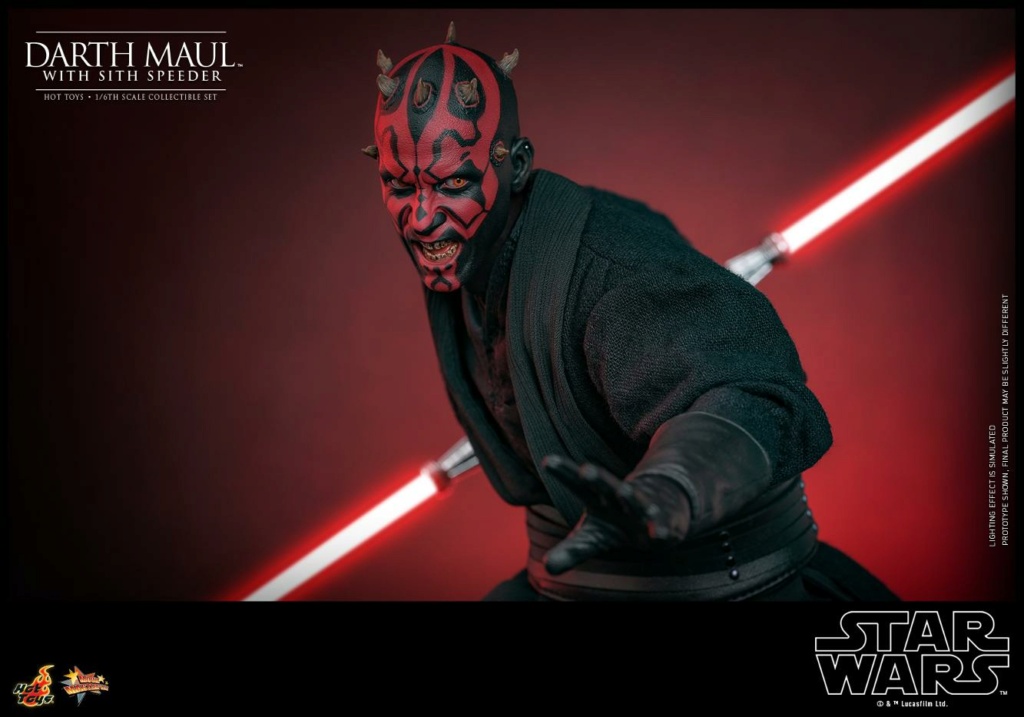 Darth Maul with Sith Speeder Collectible Set - Hot Toys Darth617