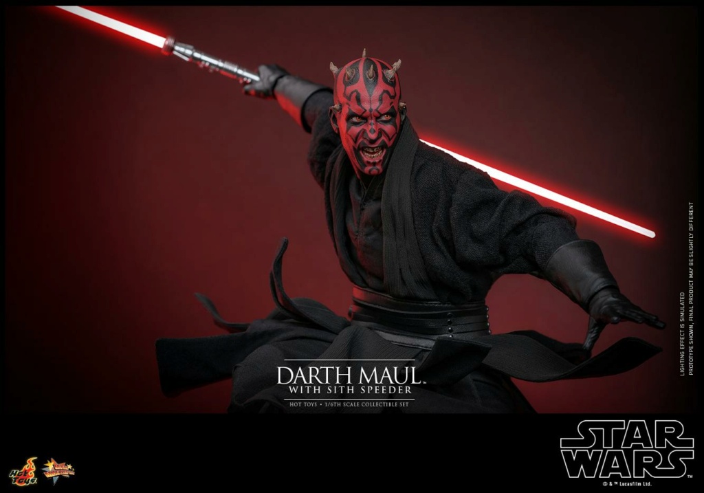 Darth Maul with Sith Speeder Collectible Set - Hot Toys Darth618