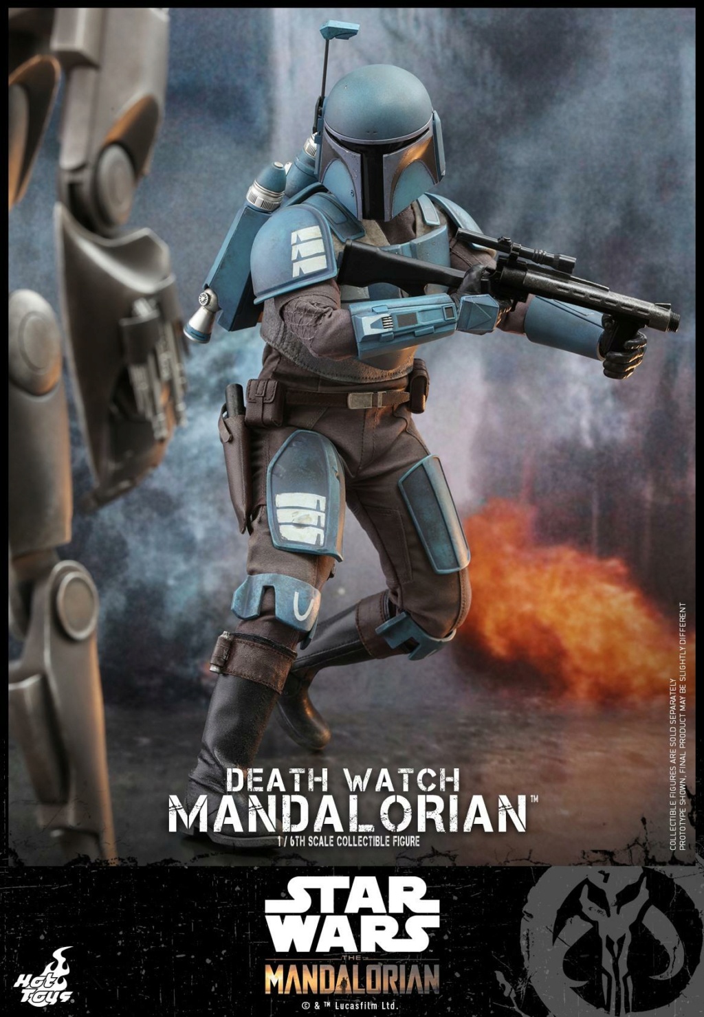 Death Watch Mandalorian Collectible Figure - Hot Toys Death_10