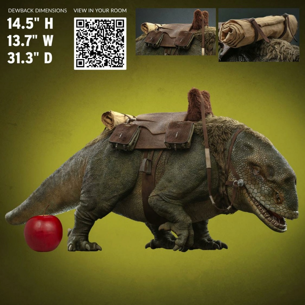 Dewback Sixth Scale Figure & DELUXE (2023) - Hot Toys Dewbac11