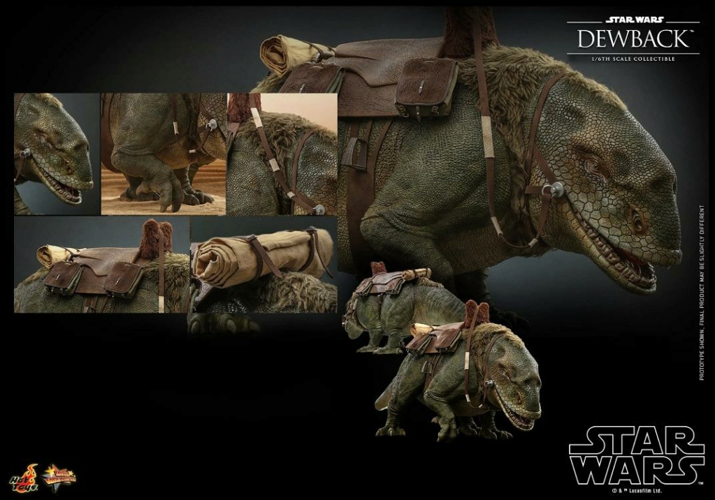 Dewback Sixth Scale Figure & DELUXE (2023) - Hot Toys Dewbac19