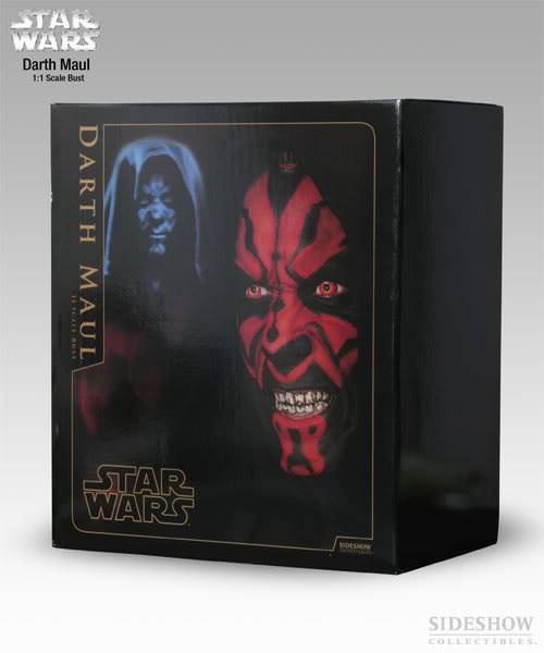 Darth Maul Life Size Bust - Star Wars Sideshow Collectibles Dm_lif14