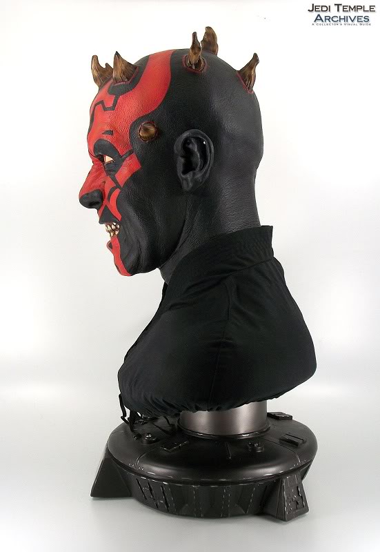 Darth Maul Life Size Bust - Star Wars Sideshow Collectibles Dm_lif22