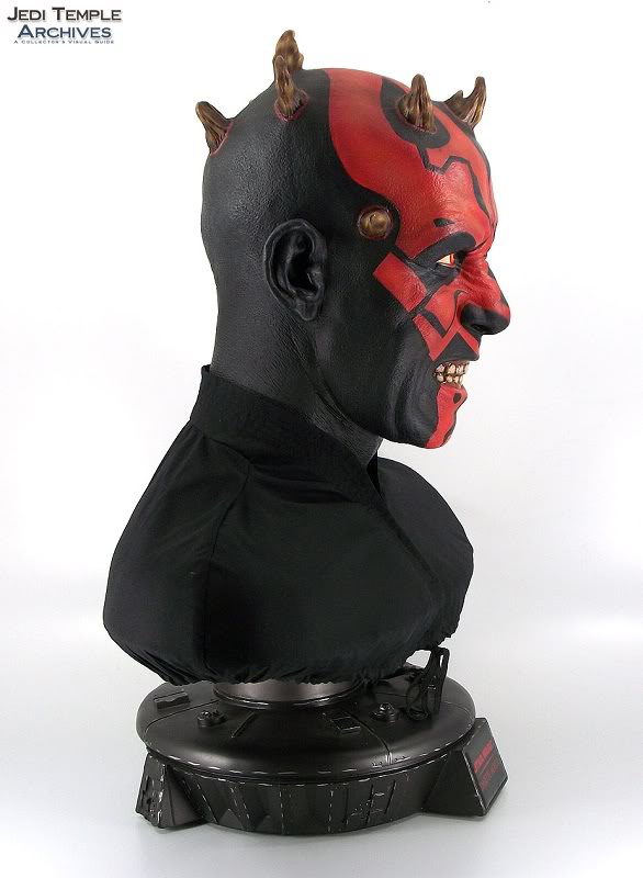 Darth Maul Life Size Bust - Star Wars Sideshow Collectibles Dm_lif23