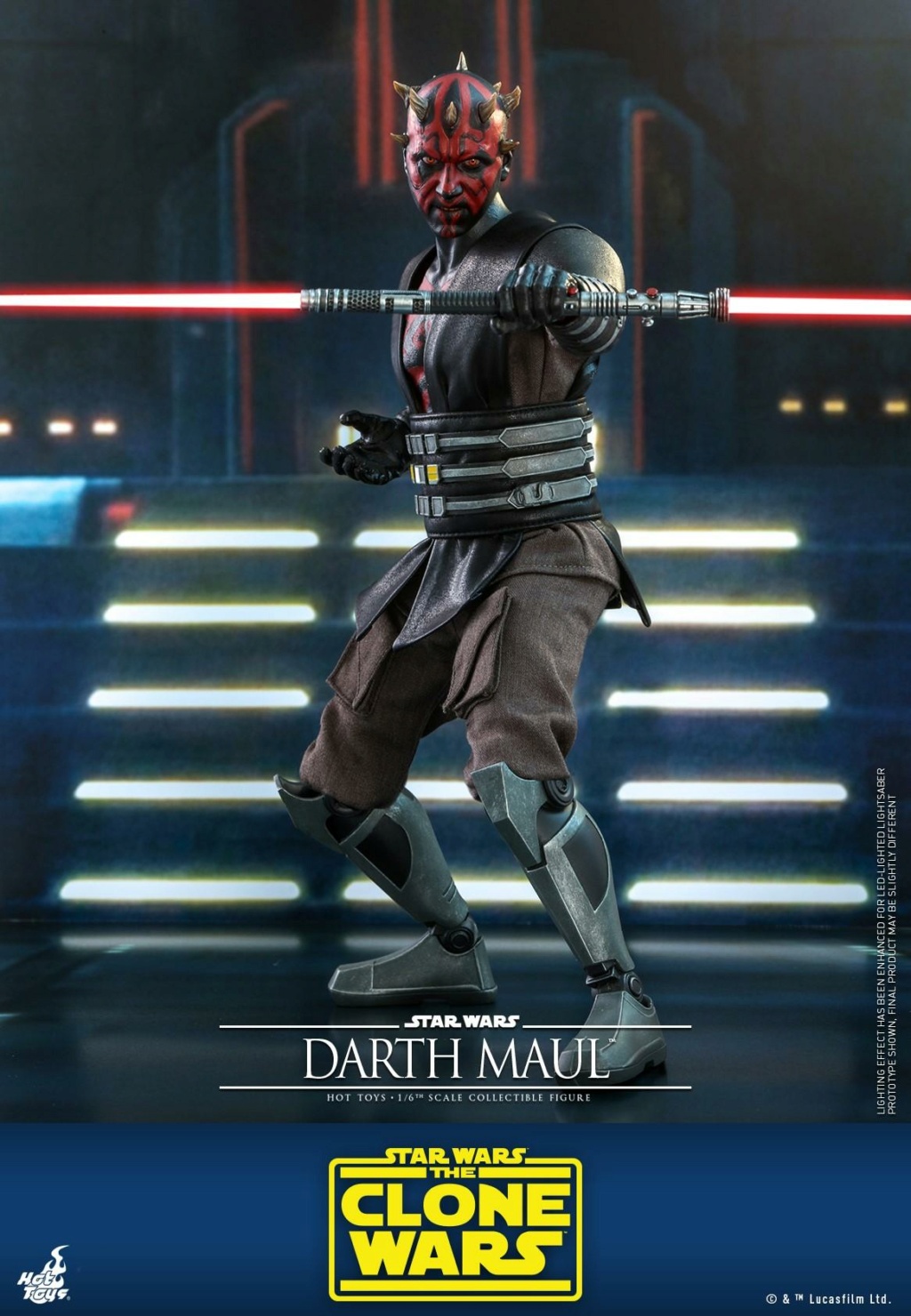 Darth Maul 1/6th scale Figure - The Clone Wars - Hot Toys Dm_tcw13