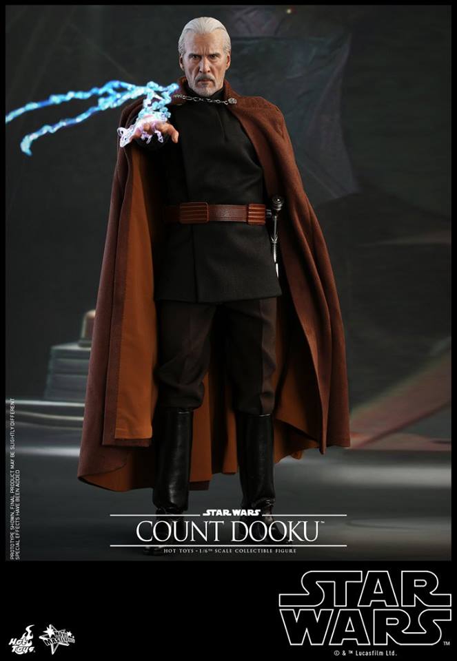 Hot Toys - SW EP 2 - 1/6th scale Count Dooku Collectible Fig Dooku_10