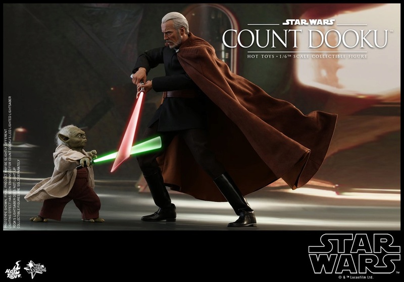 Hot Toys - SW EP 2 - 1/6th scale Count Dooku Collectible Fig Dooku_14