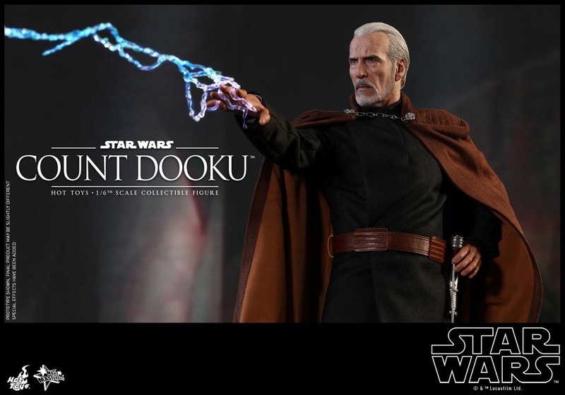 Hot Toys - SW EP 2 - 1/6th scale Count Dooku Collectible Fig Dooku_17