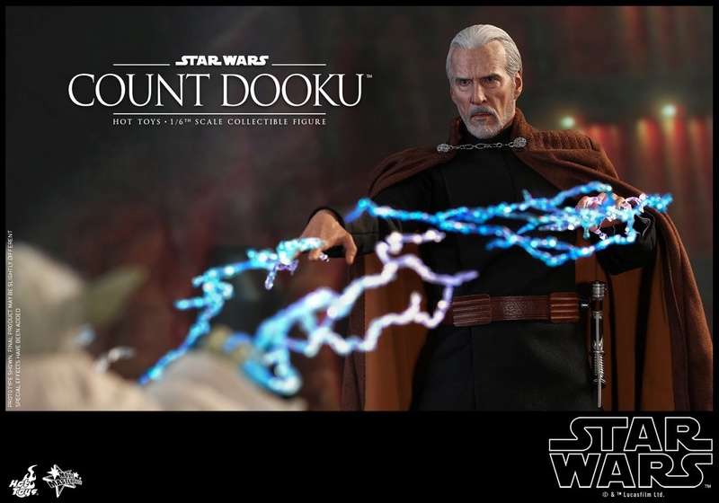 Hot Toys - SW EP 2 - 1/6th scale Count Dooku Collectible Fig Dooku_18