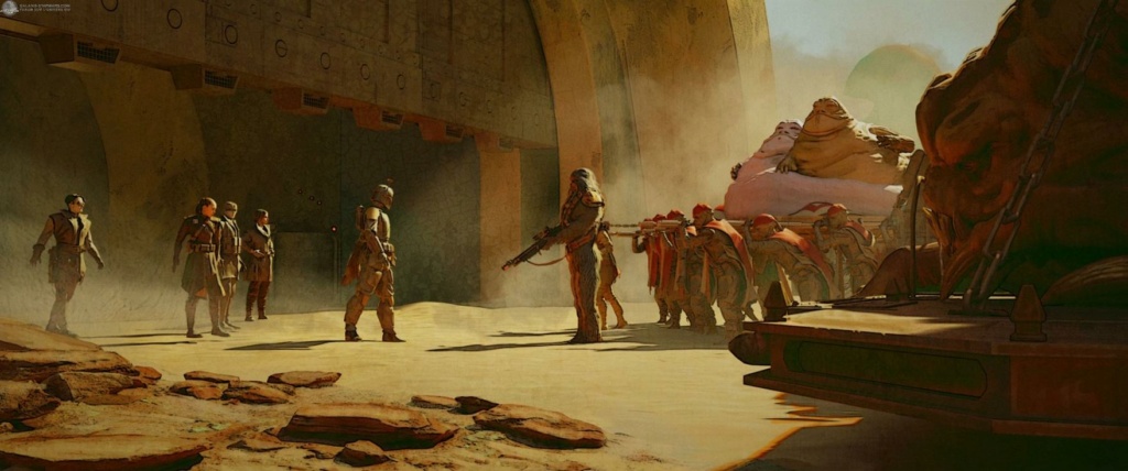 Star Wars Le Livre de Boba Fett - Les Concepts Art de la saison 1 E03i10