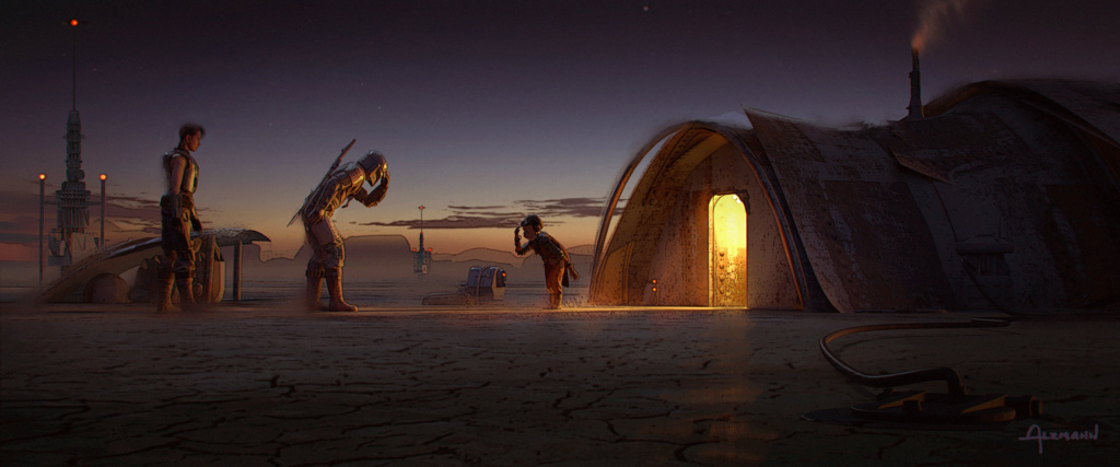 Star Wars The Mandalorian - Les Concepts Art de la saison 1 E07-0210