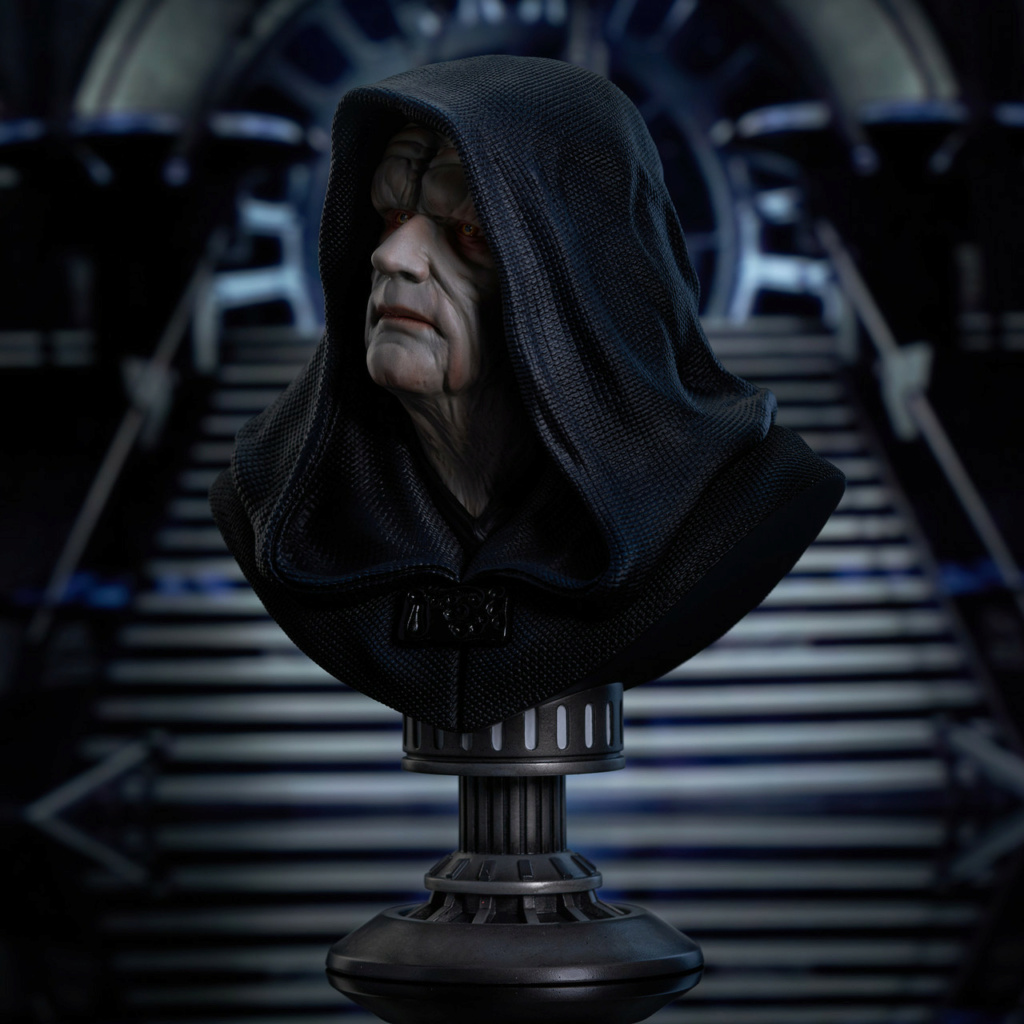 Star Wars Return of the Jedi Emperor Palpatine Legends in 3-Dimensions Bust Empero28