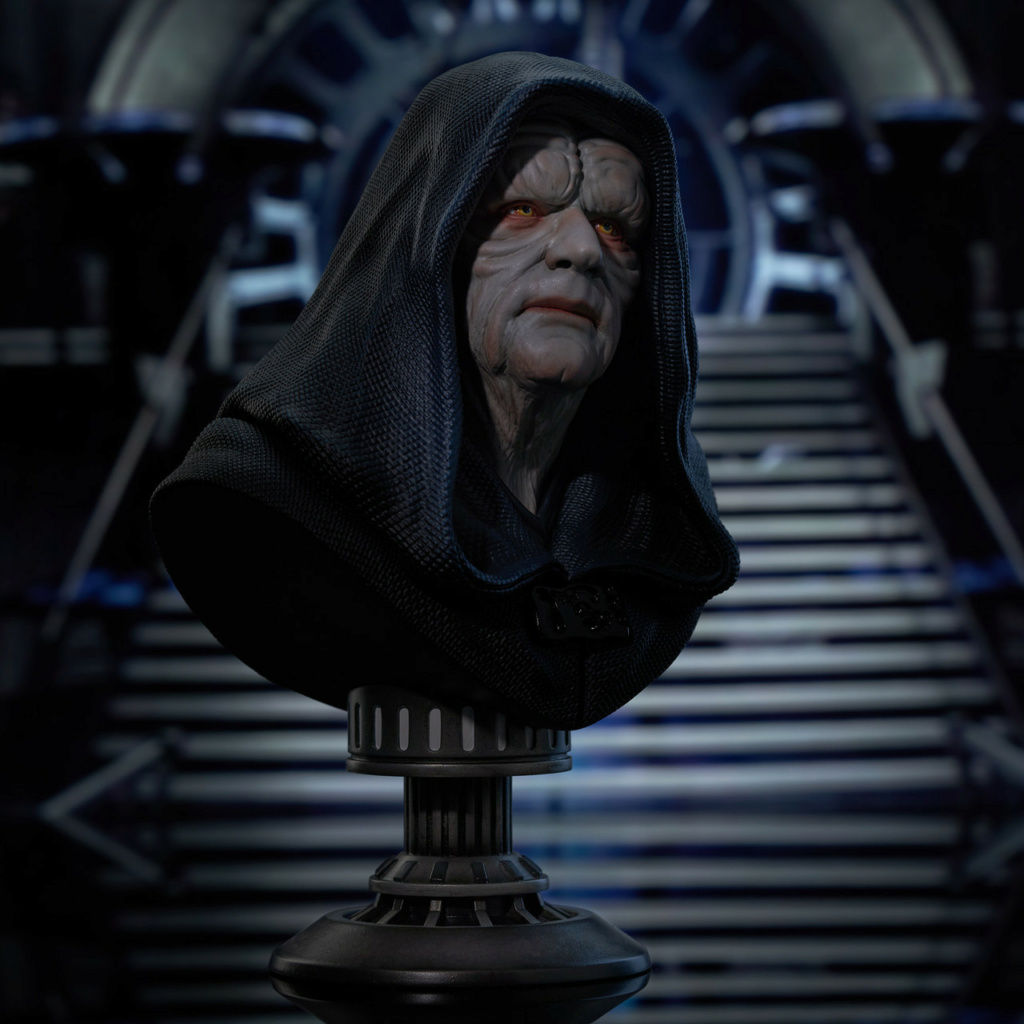 Star Wars Return of the Jedi Emperor Palpatine Legends in 3-Dimensions Bust Empero30