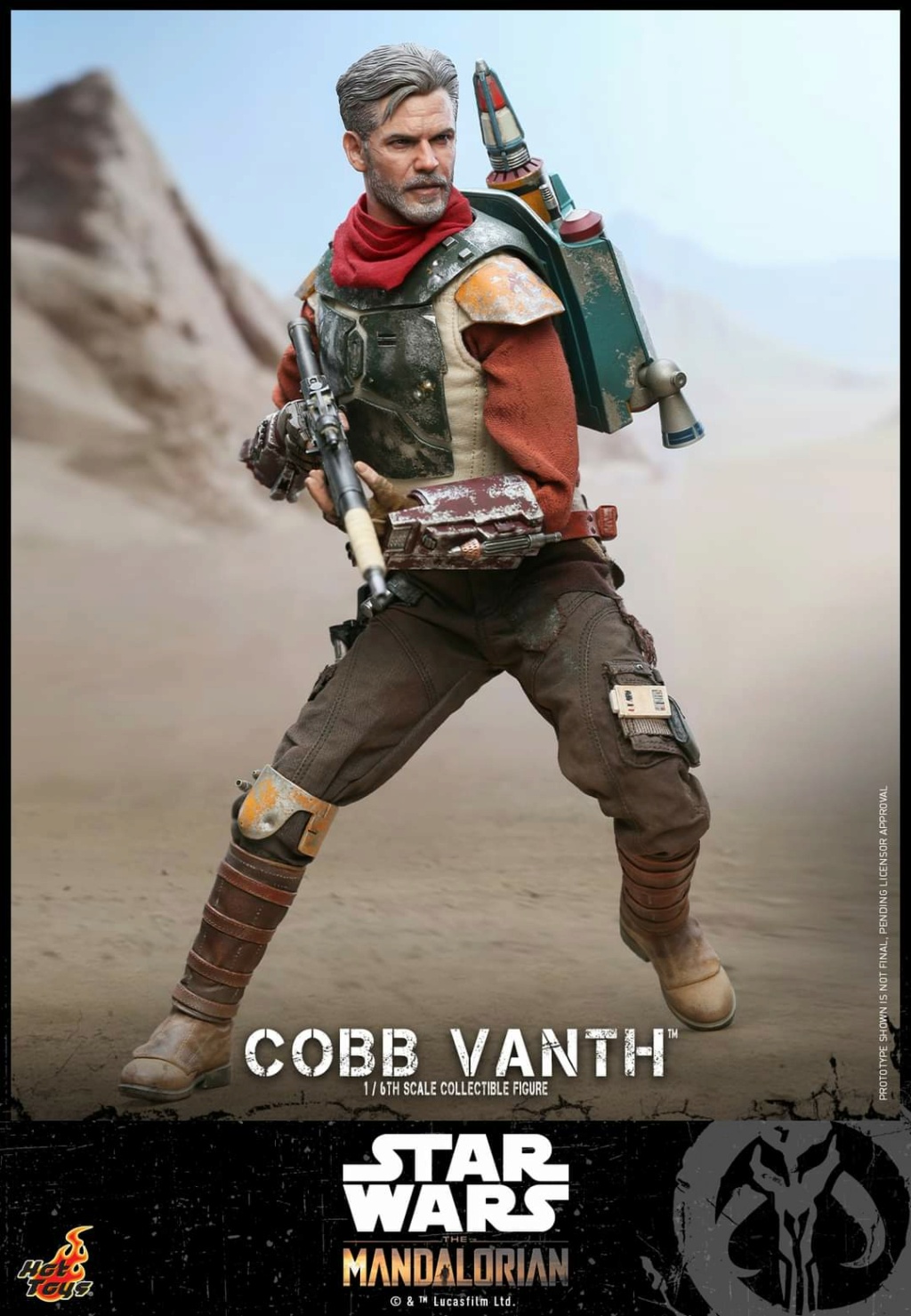 Cobb Vanth 1/6th scale Star Wars: The Mandalorian Hot Toys  Fb_im228