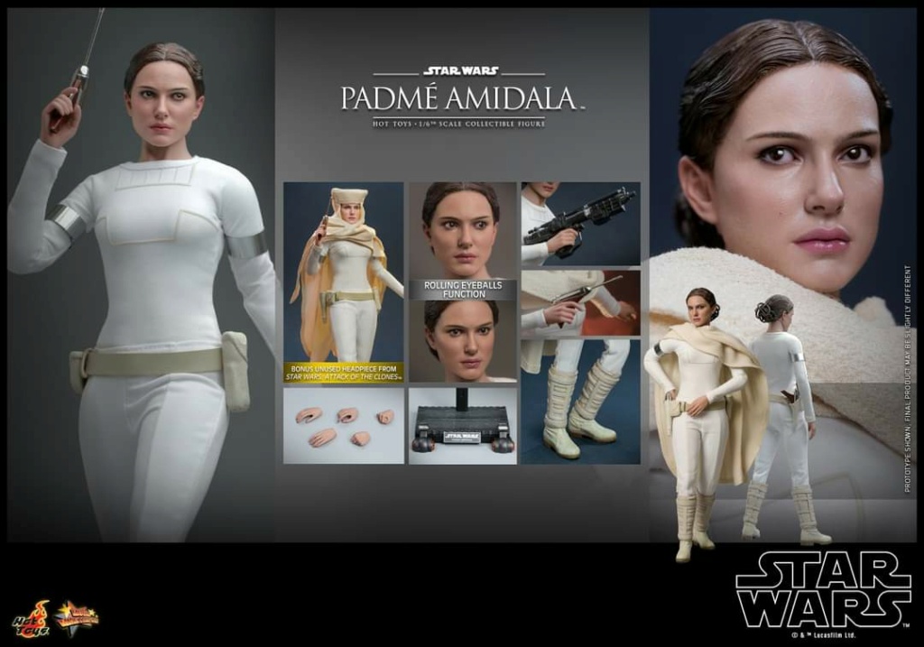 Padmé Amidala - 1/6 Scale figure - Star Wars Attack of the Clones -Hot Toys Fb_im283