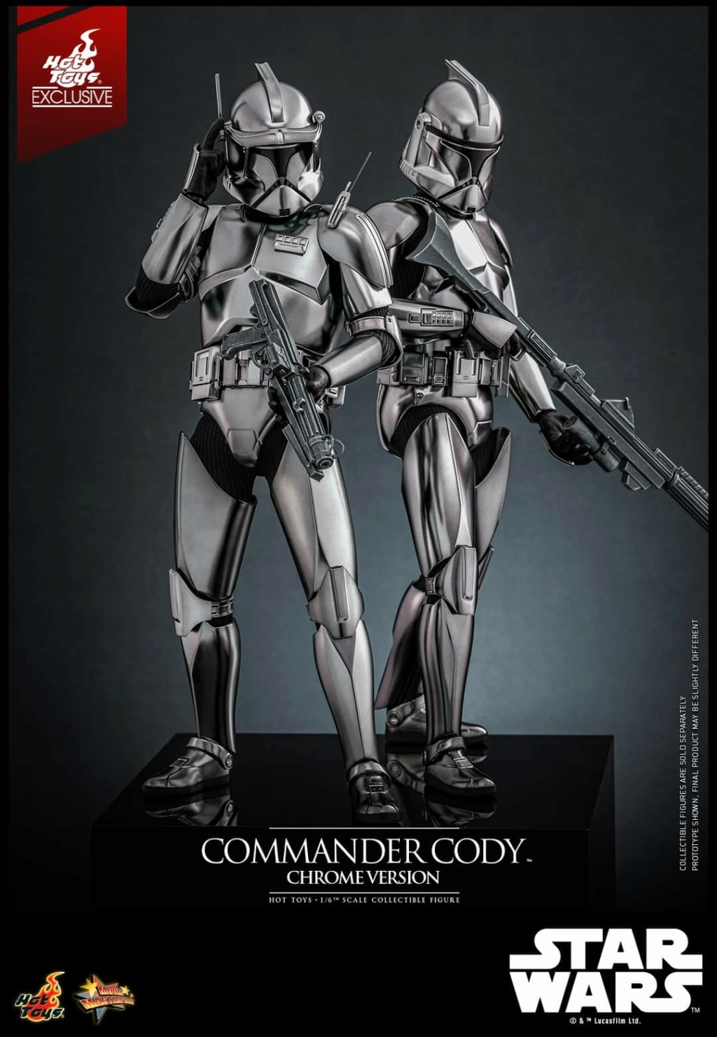 Commander Cody (Chrome Version) Collectible Figure  Fb_im405