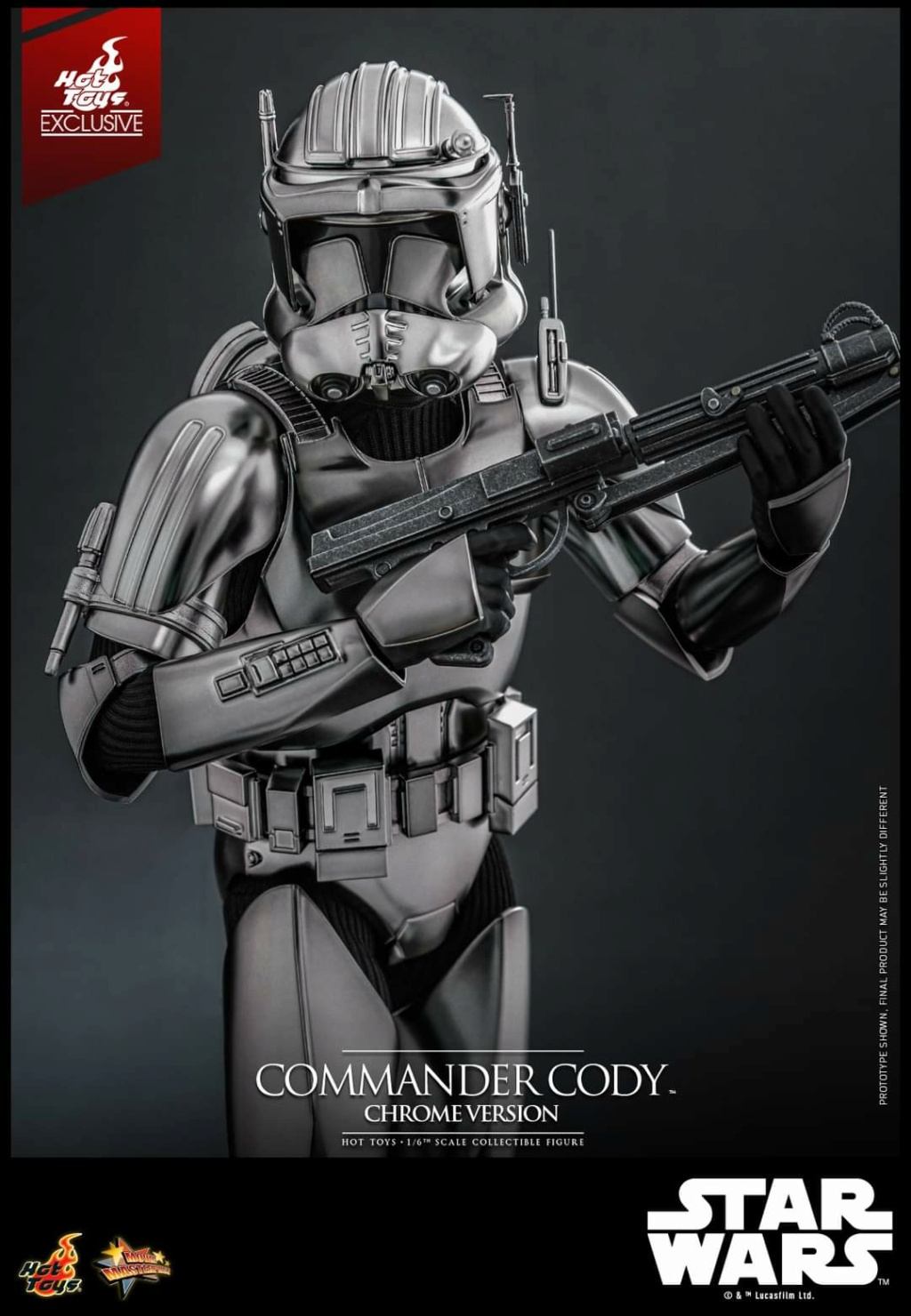 Commander Cody (Chrome Version) Collectible Figure  Fb_im406