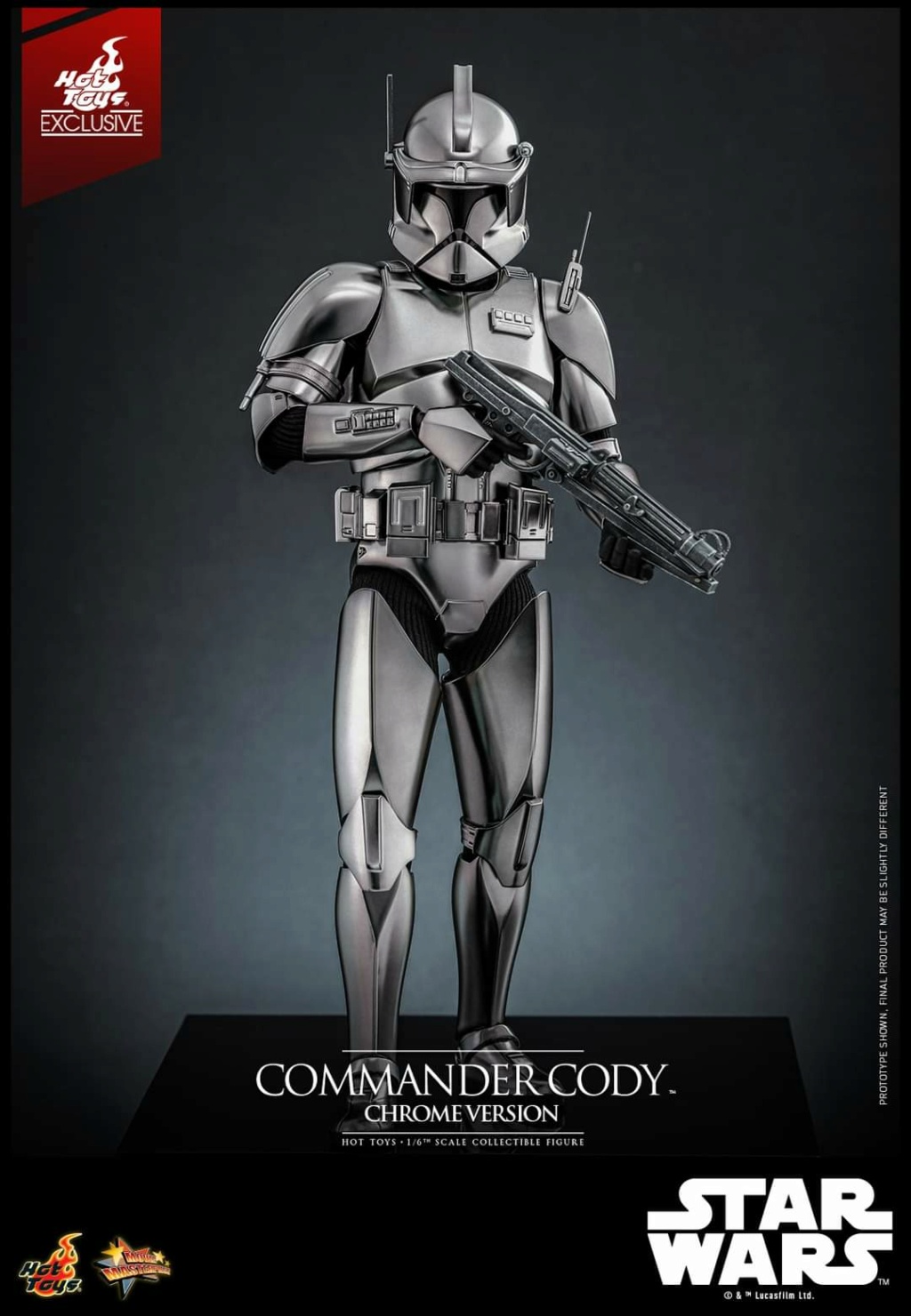 Commander Cody (Chrome Version) Collectible Figure  Fb_im408