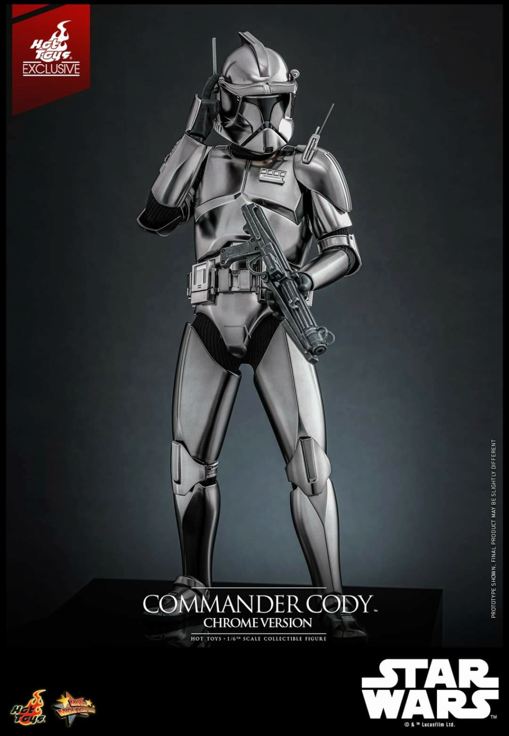 Commander Cody (Chrome Version) Collectible Figure  Fb_im409