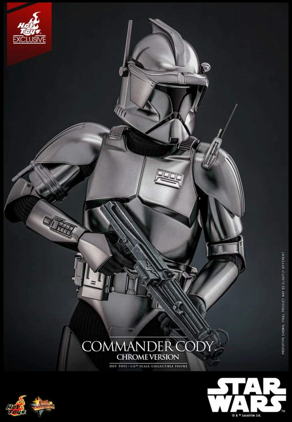 Commander Cody (Chrome Version) Collectible Figure  Fb_im410