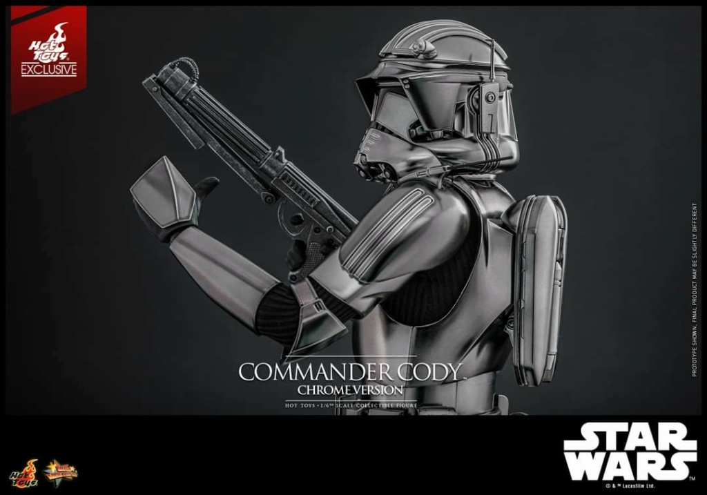 Commander Cody (Chrome Version) Collectible Figure  Fb_im418