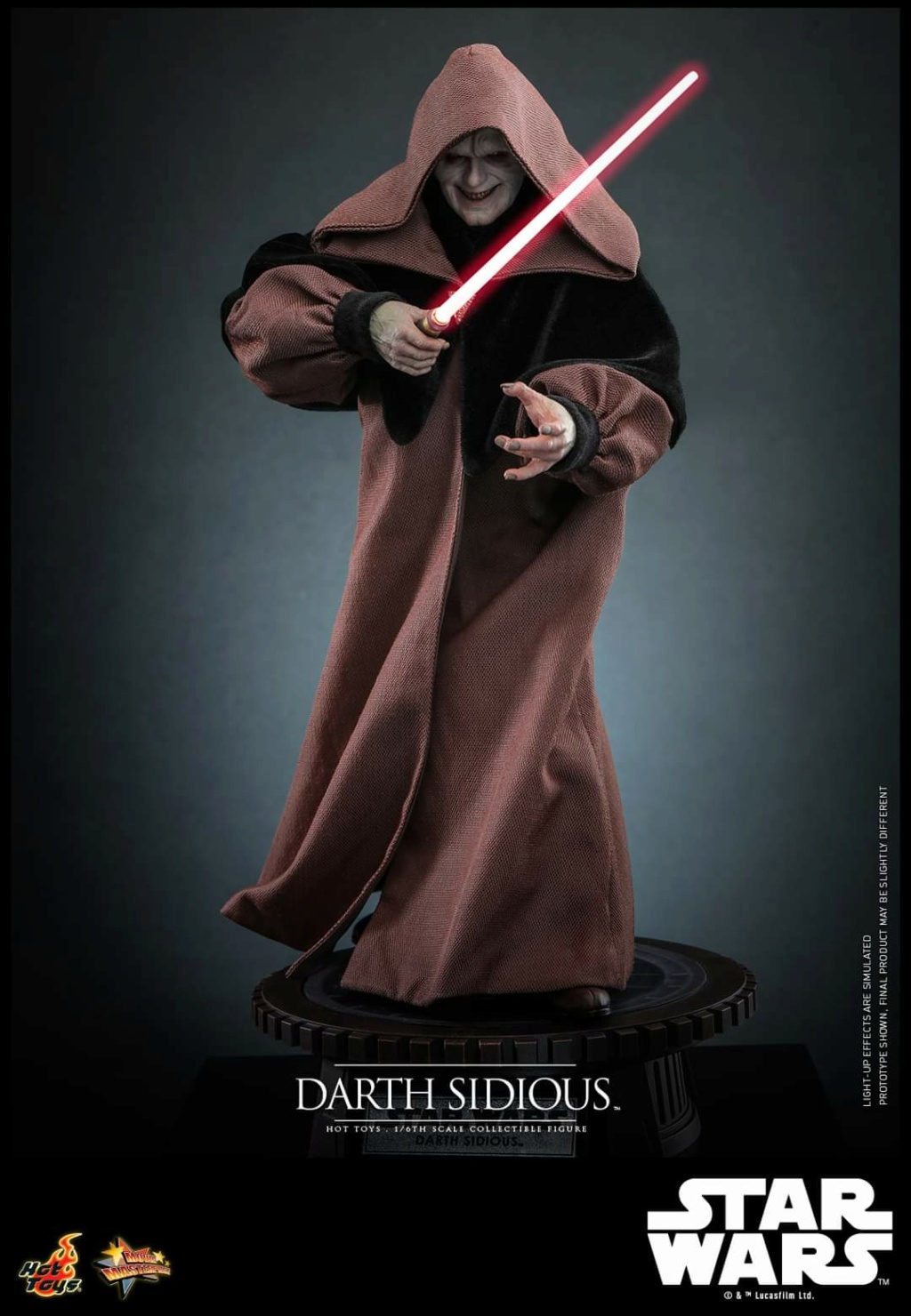 Star Wars: Revenge of the Sith - 1/6th scale Darth Sidious Collectible Figu Fb_im425