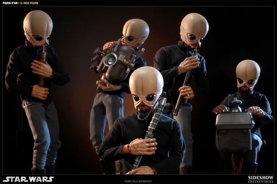 Figrin D'an And The Modal Nodes - 12' - Star Wars Sideshow  Figrin22
